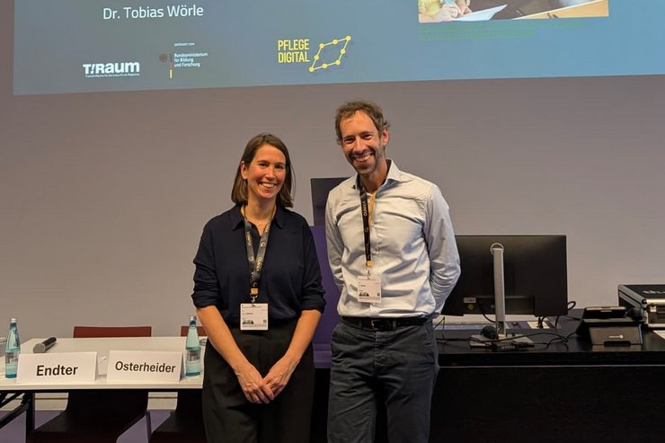Dr. Tobias Wörle zusammen mit Dr. Anna Sarah Richter