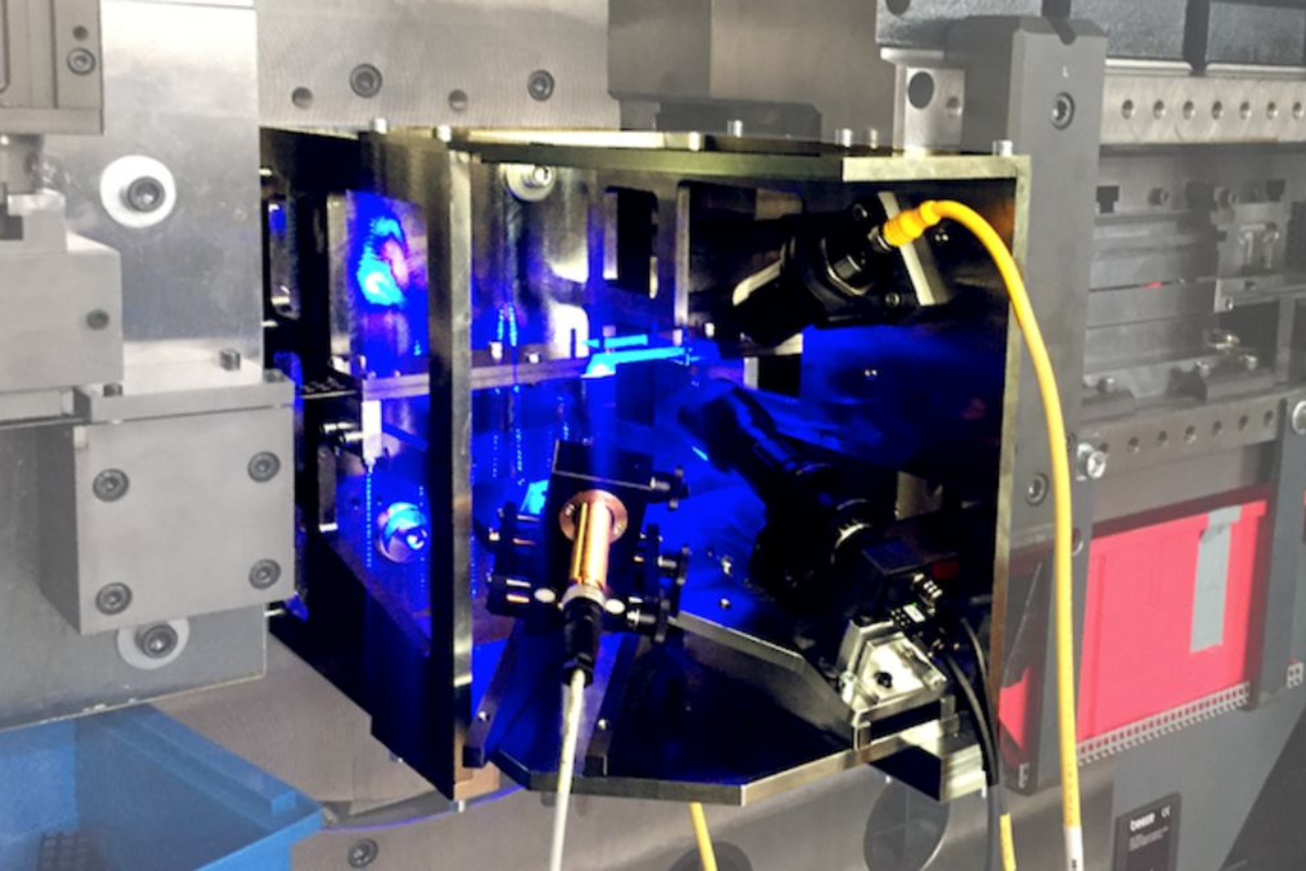 Inline-Messung der Schnittflächenkenngrößen innerhalb eines Stanz-Prozesses