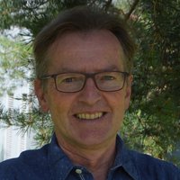 Abteilungsleiter International Office steht unter einem Baum