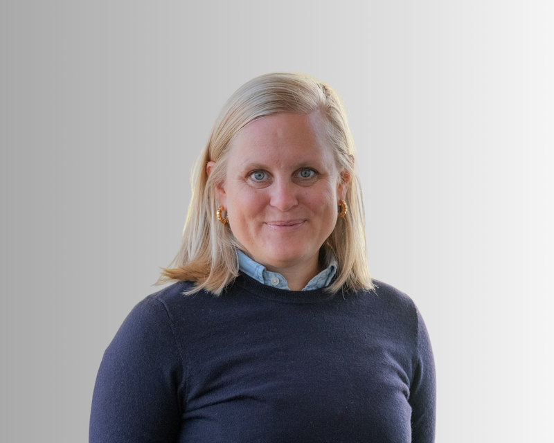 Portraitaufnahme von Charlotte Wallin